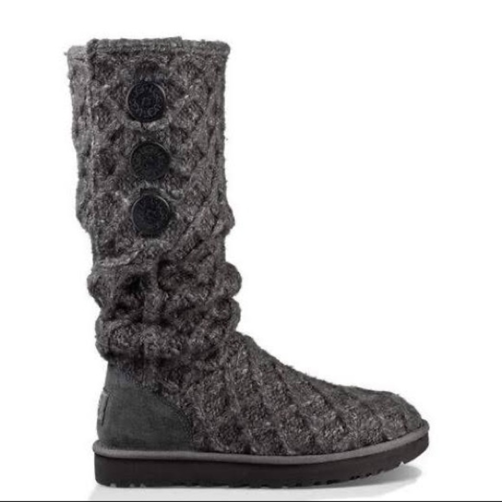 Lattice Cable Knit Ugg Boots